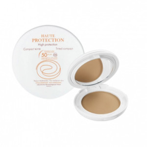 Avène Haute Protection Compact SPF 50 : SABLE  - 10 g