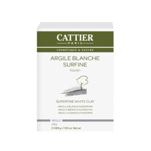 Cattier Argile Blanche Surfine - 200g