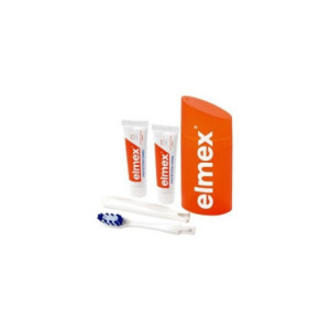 Set de voyage elmex, 2x12ml + 1 brosse à dents