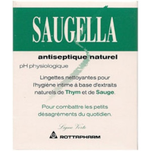 Antiseptique naturel lingettes, boite de 10