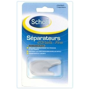 Séparateurs Fins d'Orteils Gelactiv, 3 unités