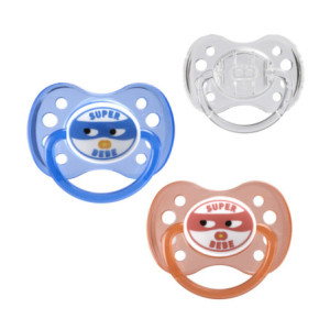 Sucette Physiologique Collection N°35 Silicone +6 mois, 1 sucette