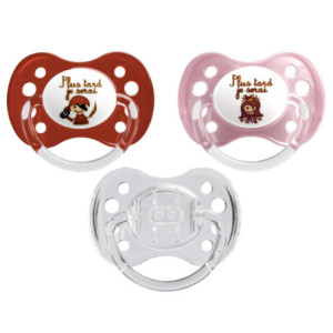 Sucette Physiologique Collection N°33 Silicone 0-6 mois, 1 sucette
