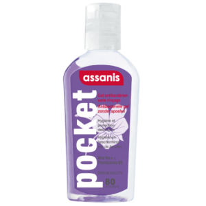 Assanis Gel Antibactérien Parfum Violette - 80ml