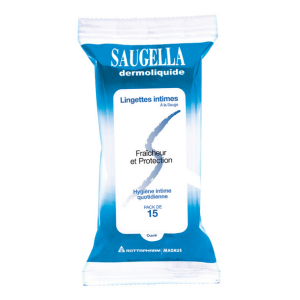 Lingettes Dermoliquide, pack de 15