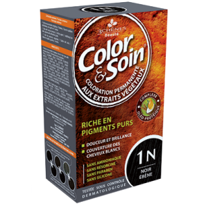 Color & Soin Coloration Noir Ebène 1N 