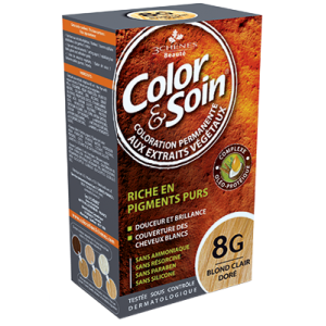 Color & Soin Coloration Blond Clair Doré 8G