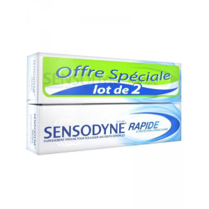 Dentifrice Rapide - 2x75ml