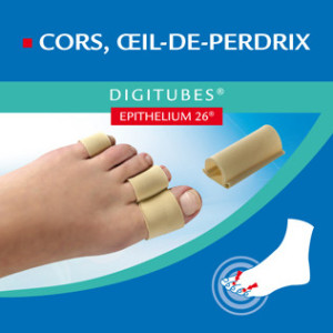 Digitubes® à l'Epithelium 26® - Taille M, Boite de 1 tube de 10cm