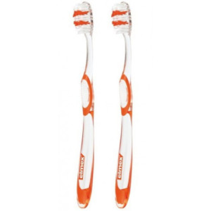 Brosses à dents elmex PROTECTION CARIES - Medium, Lot de 2