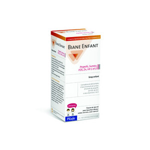 Biane Enfant - Sirop Propolis, Sureau, Zn, Vit C, 150ml