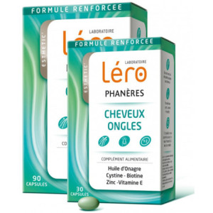 Phanères - Cheveux & Ongles, Lot 90 + 30 capsules