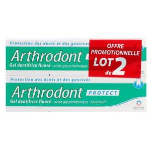Arthrodont Protect Gel Dentifrice Fluoré - 2x75ml
