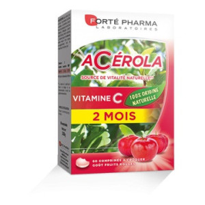 Acérola Vitamine C - 60 comprimés
