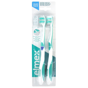 Brosse à dents Elmex  Duo Pack sensitive Souple - 2 unités