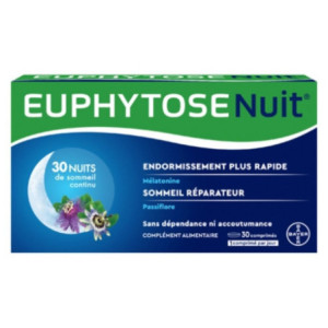 EuphytoseNuit Mélatonine - 30 comprimés