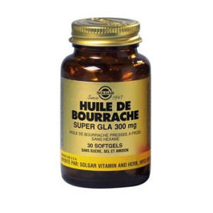 Solgar Huile de Bourrache - 60 gélules