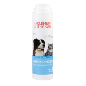 Clément Thékan Shampooing Sec Chiens et Chats - 80g