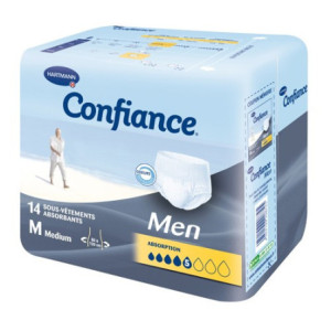 Confiance® Men 3 gouttes - 14 pièces