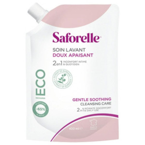 Soin Lavant Doux Saforelle Eco-Recharge - 400ml
