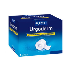 Sparadrap non Tissé Extensible 10x10cm - 1 rouleau