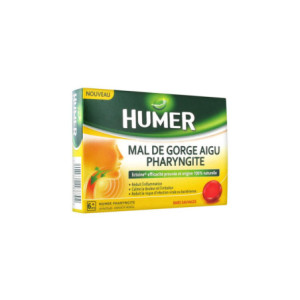 Humer Mal de Gorge Aigu Pharyngite - 20 pastilles