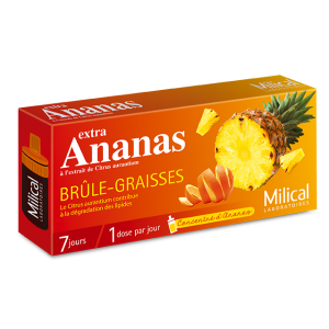 MILICAL EXTRA Ananas Brûle-Graisses - 7 doses