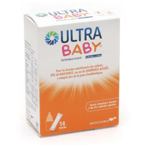 Ultra Baby poudre antidiarrhéique - 14 sticks