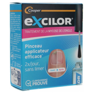 Excilor Traitement Mycose de l'Ongle Solution - 3.3ml