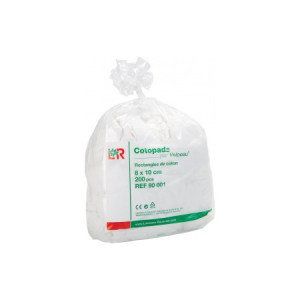 Cotopads rectangle Coton 8x10 cm - Sachet de 200