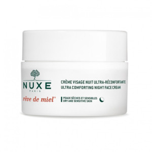 Nuxe Rêve de Miel Crème Visage Ultra-Réconfortante Nuit - 50 ml 