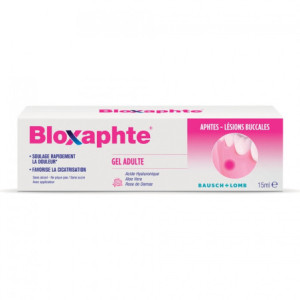 Bausch + Lomb BloXaphte Gel Adulte - 15 ml