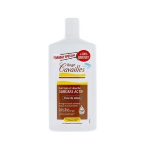 Rogé Cavaillès Gel Surgras Bain et Douche Fleur de Coton Peaux Sensibles - 400 ml