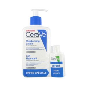 Lait Hydratant 236 ml + Crème Lavante - 20 ml Offerte