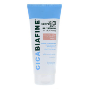 CicaBiafine Crème Hydratante Corporelle Anti-irritations - 200 ml