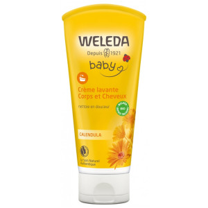 Weleda Bébé Calendula Crème Lavante Corps et Cheveux - 200 ml 