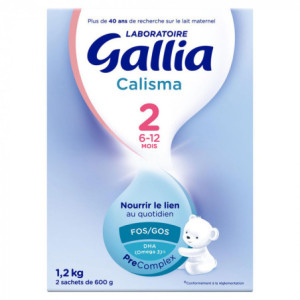 Calisma Lait 2éme Age  - 2x600g