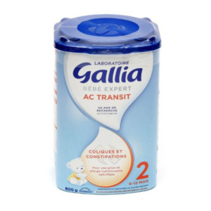 Bébé Expert Lait 2éme  Age  Transit Ac - 800g