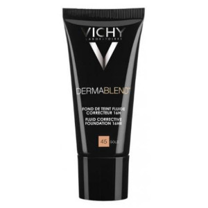 Vichy Dermablend Fond de Teint Fluide Correcteur 16H Teinte : 45 Gold - 30 ml 