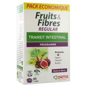 Ortis Fruits & Fibres Regular - 45 Comprimés