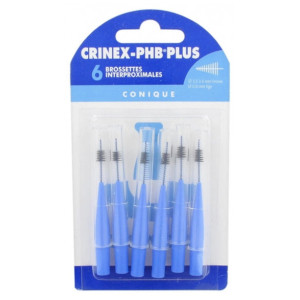 Crinex Phb Plus Conique Plus 1.3 - 6 Brossettes Interproximales