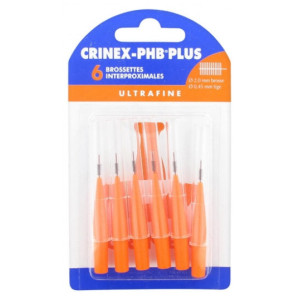 Crinex Phb Ultrafine Plus 0.7 - 6 Brossettes Interproximales