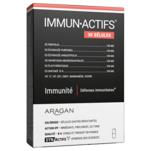 Aragan Synactifs ImmunActifs 30 gélules