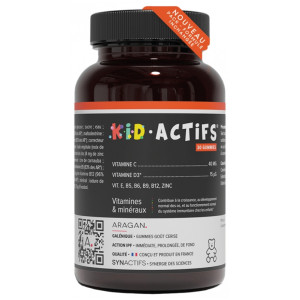 Aragan Synactifs KidActifs 3+ 30 Gummies