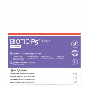 BIOTIC P5® Flash T.G.D. - 10 gélules
