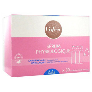 Gifrer Sérum Physiologique - 30 x 5 ml