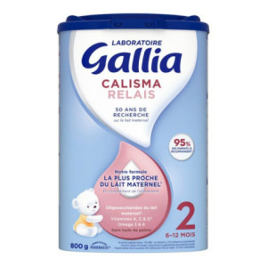 Gallia Calisma relais lait 2eme âge - 800g