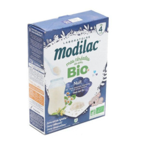 Modilac Mes Céréales du Soir Bio Dès 4 Mois Nuit Calme - 250g