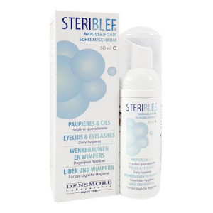 Steriblef Mousse Nettoyante Paupières et Cils - 50ml
