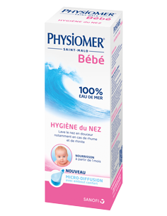 Physiomer bébé hygiène du nez Micro-diffusion lot de 2x115ml